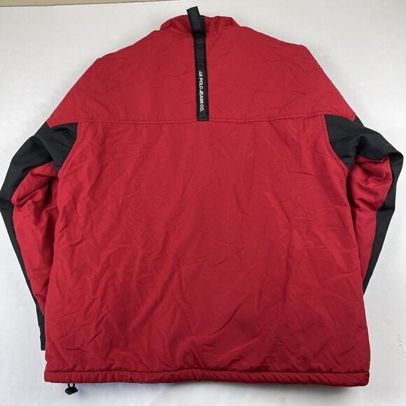 Ralph Lauren Polo Jeans Co Jacket Men’s M Nylon Shell Fleece Lined Winter Coat - Picture 2 of 12